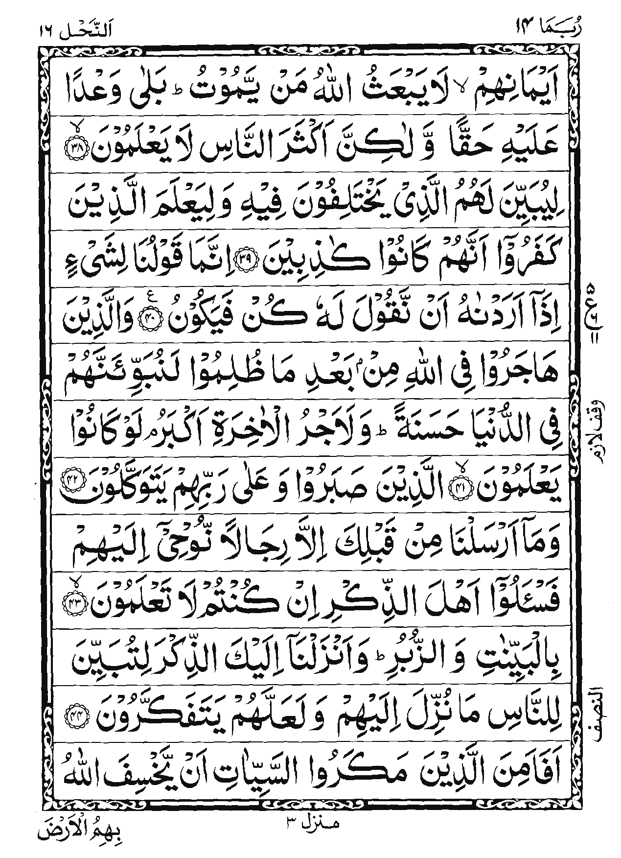 Surah An-Nahl Page 7